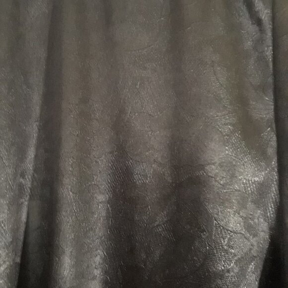 H&M Leggings Black Floral Print Ladies Size Large - Picture 3 of 4